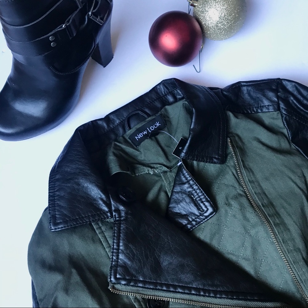 πΆ New Look NWT Army Jacket Sz M πΆ